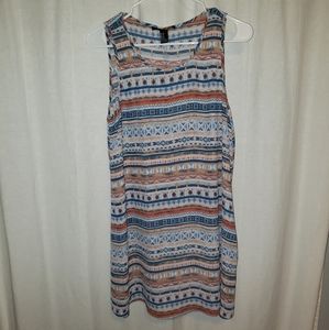 Forever 21 tribal print dress